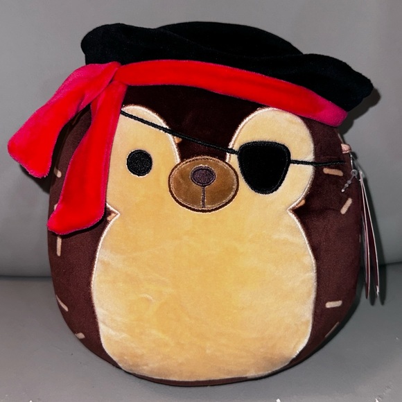 Squishmallows Hans the Hedgehog 8" Stuffed Halloween Plush - Picture 5 of 5